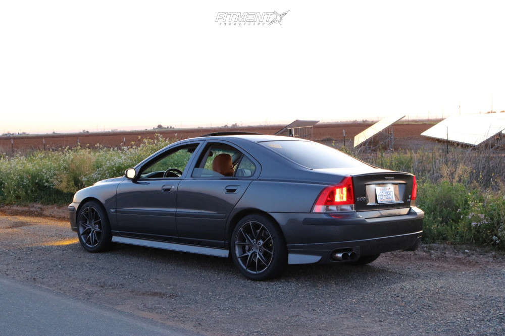S60r Rims 2004 Volvo S60 R with 18x8 Niche Misano and Toyo Tires 235x40 on Stock ...