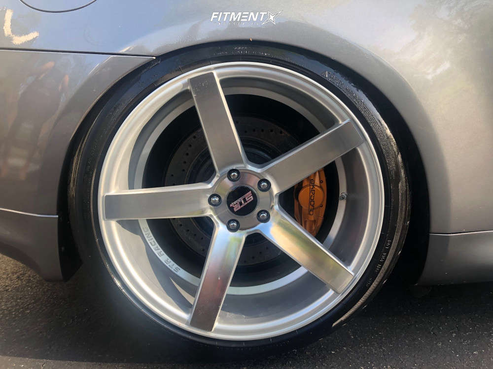 G37 Rear Spring Bucket 2008 INFINITI G37 Sport with 20x9 STR 607 and General 245x35 on ...