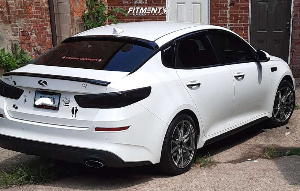 2019 Kia Optima LX with 18x8.5 Advanti Racing Hydra and Nexen 225x45 on ...