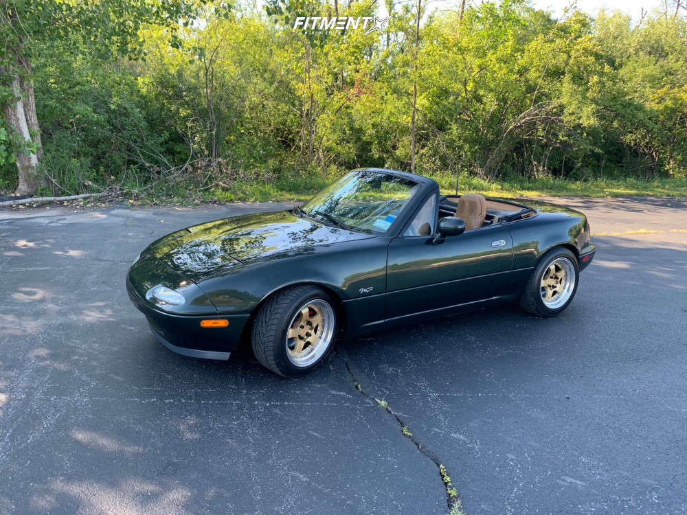 1997 Mazda Miata M Edition with 15x8 Aodhan Ah03 and Nitto 205x50