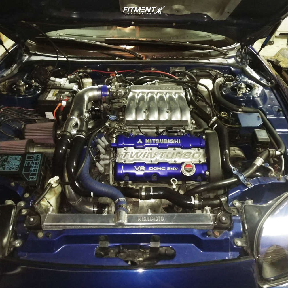 1994 Mitsubishi 3000GT VR-4 with 18x8.5 Tenzo R Cuzco V1 and Hankook ...