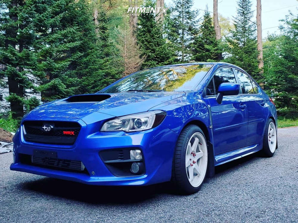 2017 Subaru WRX Premium with 18x9.5 ESR Sr07 and Nankang 245x40 on