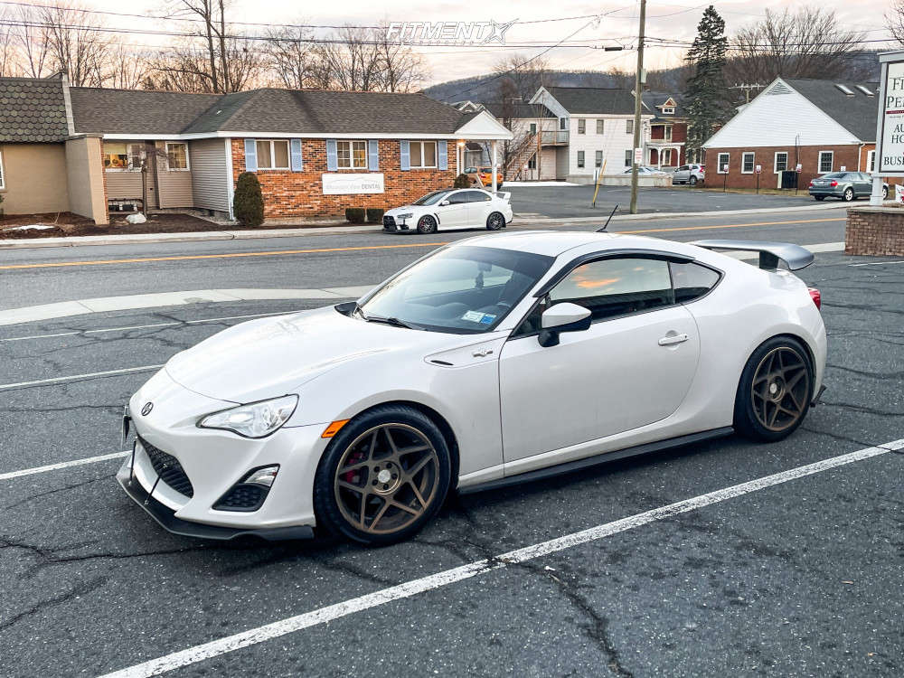 2013 Scion FR-S Base with 18x9 AVID1 AV52 and Federal 245x40 on 