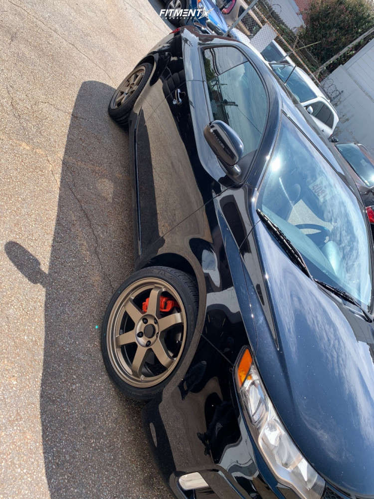 2012 Kia Forte Koup SX with 18x8 AVID1 AV6 and Kumho 215x40 on