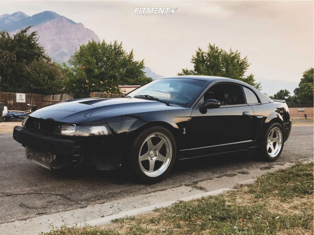 2003 Ford Mustang SVT Cobra with 18x9.5 Kansei Knp and Michelin