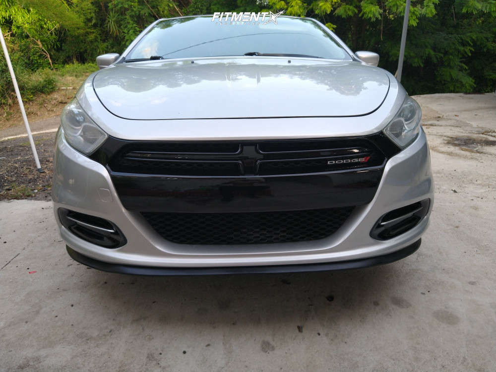 2013 Dodge Dart SE with 18x8 Enkei Ekm3 and Kumho 225x35 on Stock