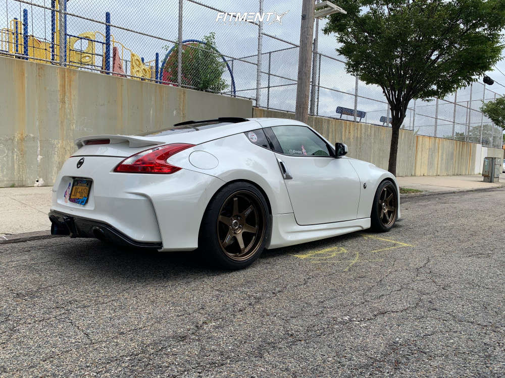 2009 Nissan 370Z Touring with 19x9.5 Volk Le37 and Firestone 255x35 on ...