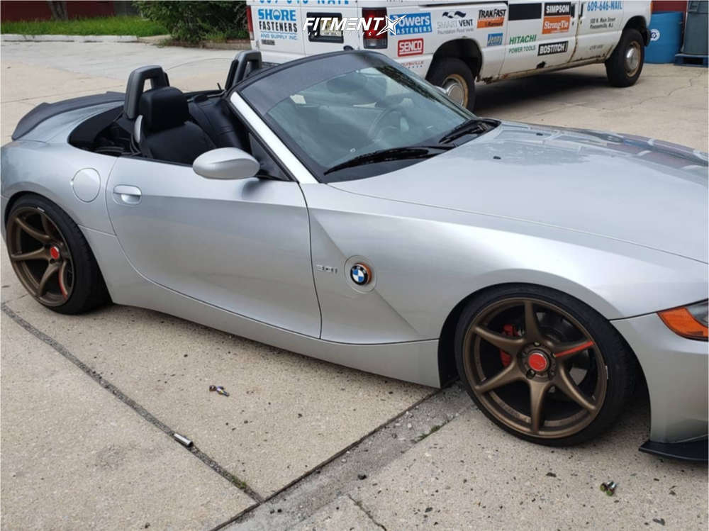 2003 BMW Z4 3.0i with 18x9 Kansei Tandem and Achilles 205x40 on