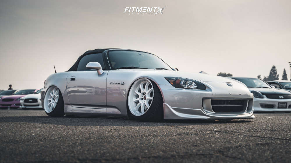 2006 Honda S2000 Base with 18x9.5 Work D9r and Federal 215x35 on