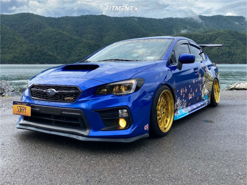 2019 Subaru WRX Premium with 18x9.5 Aodhan Ds03 and Nankang 225x40