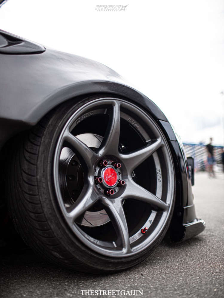2014 Scion FR-S Base with 18x9.5 Kansei Tandem and Nankang 225x35 on ...