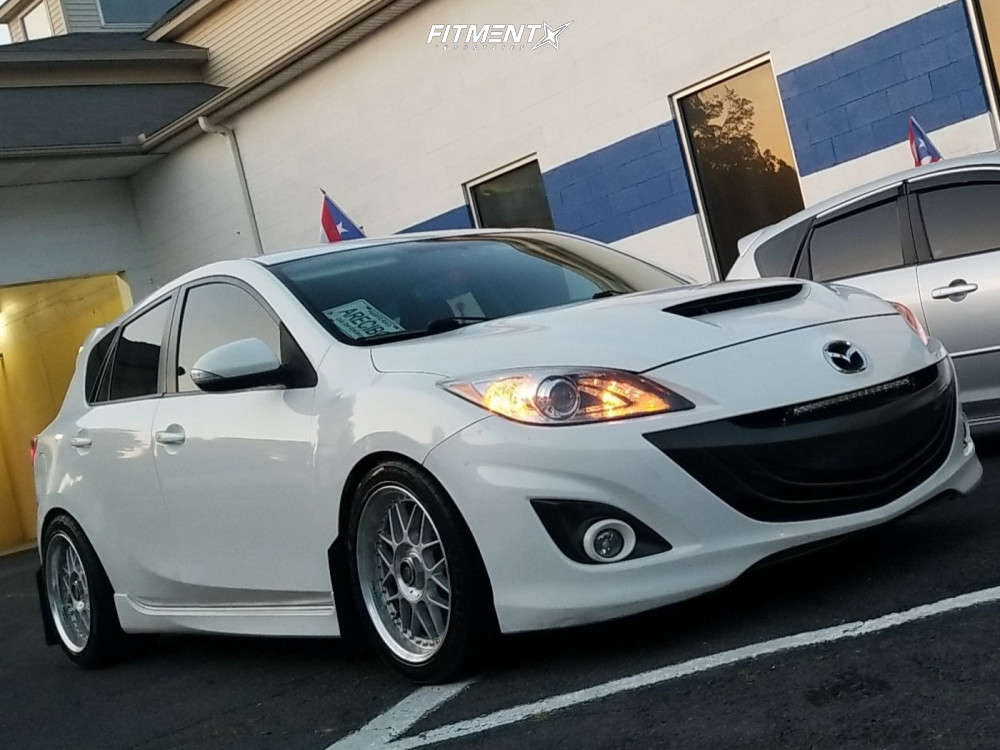 2012 Mazda MazdaSpeed3 Base with 17x8 Racing Hart Type C and Kumho ...