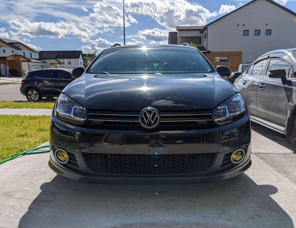 2014 Volkswagen Jetta TDI with 18x8.5 BBS Sr and Nokian 225x40 on Stock ...