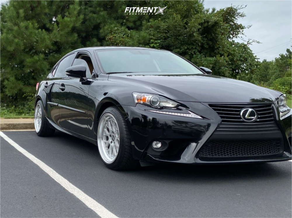 2015 Lexus IS250 Base with 18x9.5 ESR Cs1 and Riken 235x40 on