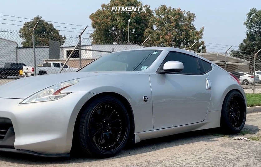 2009 Nissan 370Z Touring with 19x9.5 Aodhan Ds07 and Atlas 235x35