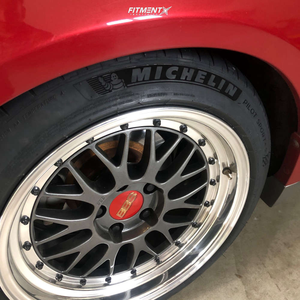 1987 Nissan 300ZX Base with 17x8 BBS Lm and Michelin 235x45 on