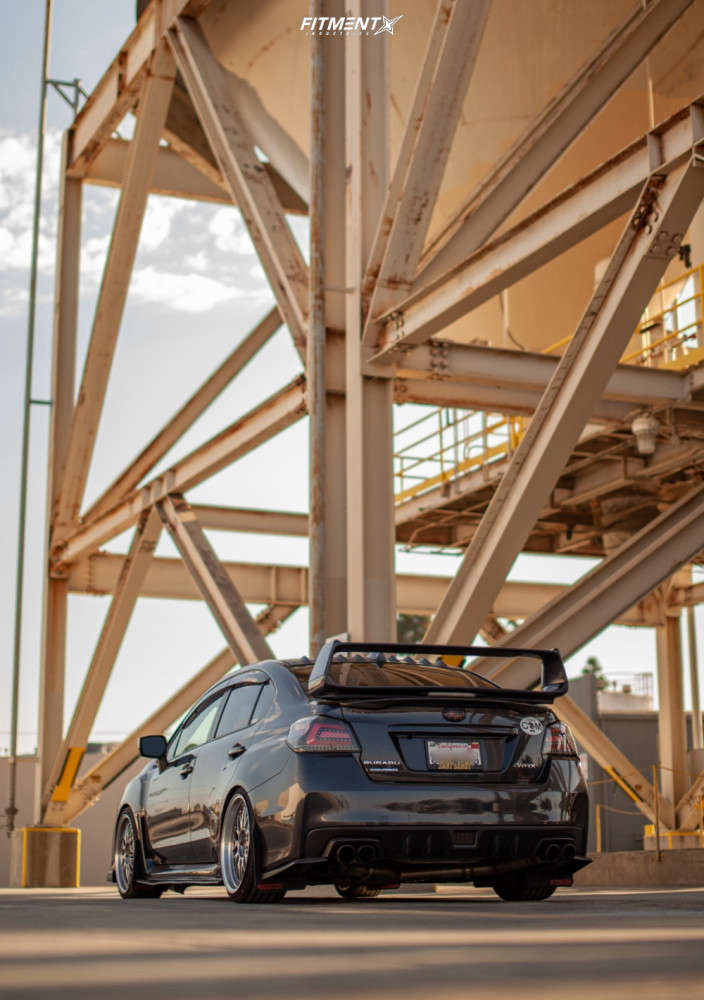 2017 Subaru WRX Base with 19x8.5 MST LeMans and Nankang