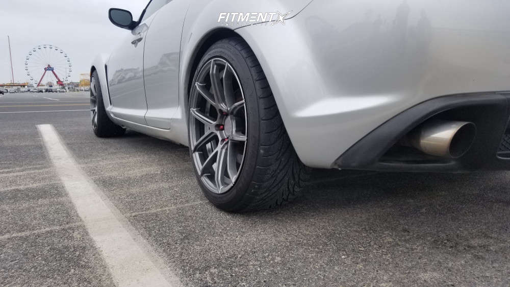 2004 Mazda RX-8 Base with 18x9.5 AVID1 SL02 and Federal 245x40 on ...