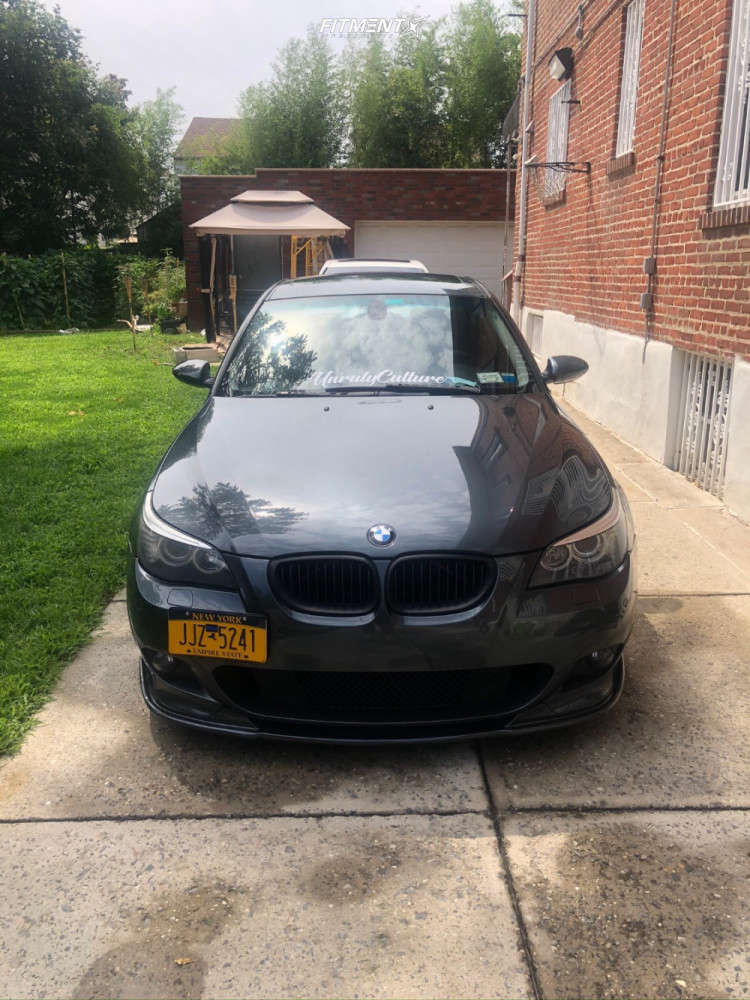 2008 BMW 528xi Base with 19x9.5 ESR Sr05 and Cosmo 275x30 on Coilovers ...