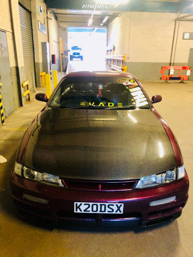 1997 Nissan 200SX Base with 17x8.5 Rota Grid and Goodyear 245x40 on ...