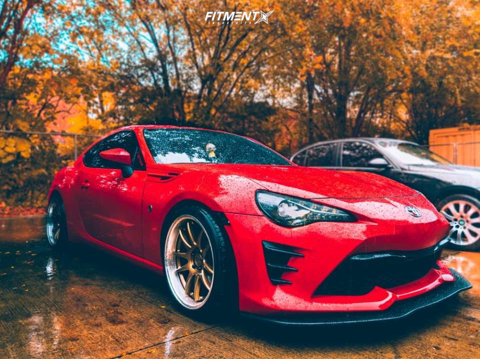 2017 Toyota 86 Base with 18x9.5 Aodhan Ds02 and Toyo Tires 245x35