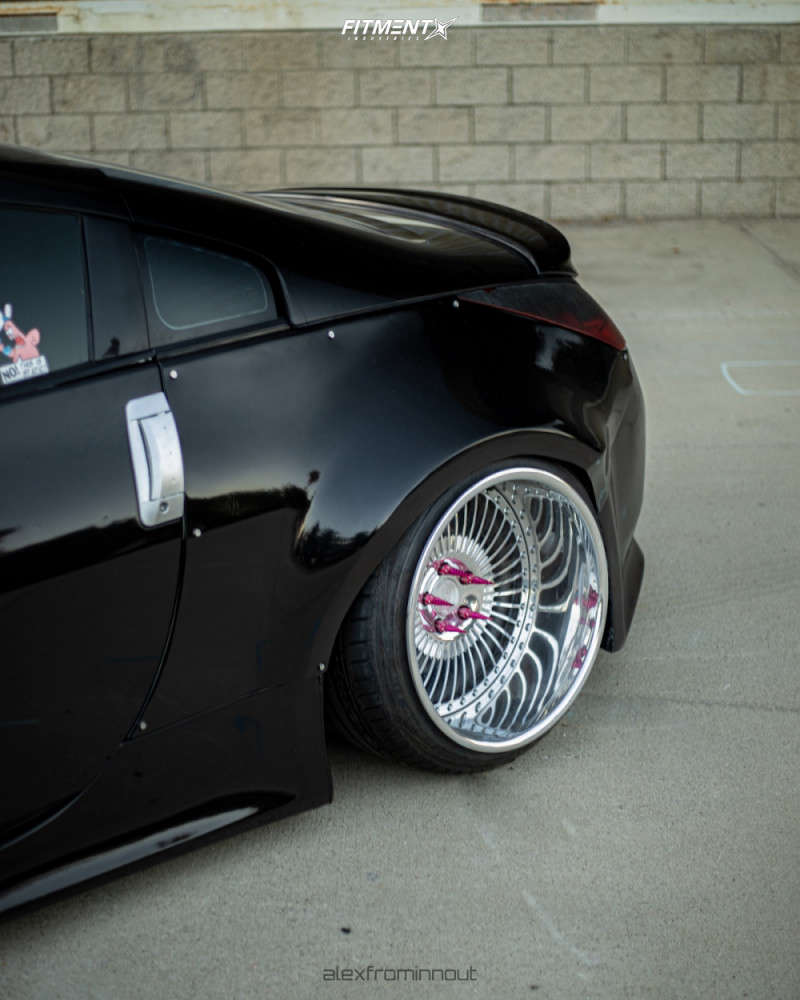 2008 Nissan 350Z Grand Touring with 19x11 Heritage Sendai and