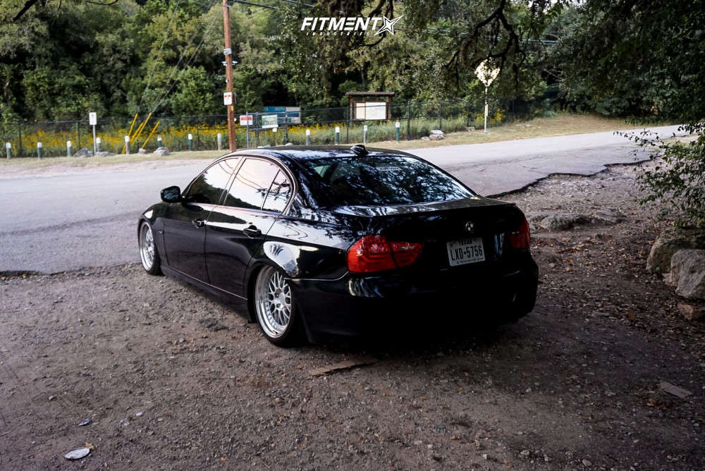 2011 BMW 335i Base with 18x8.5 ESR Sr01 and Federal 225x35 on Air ...