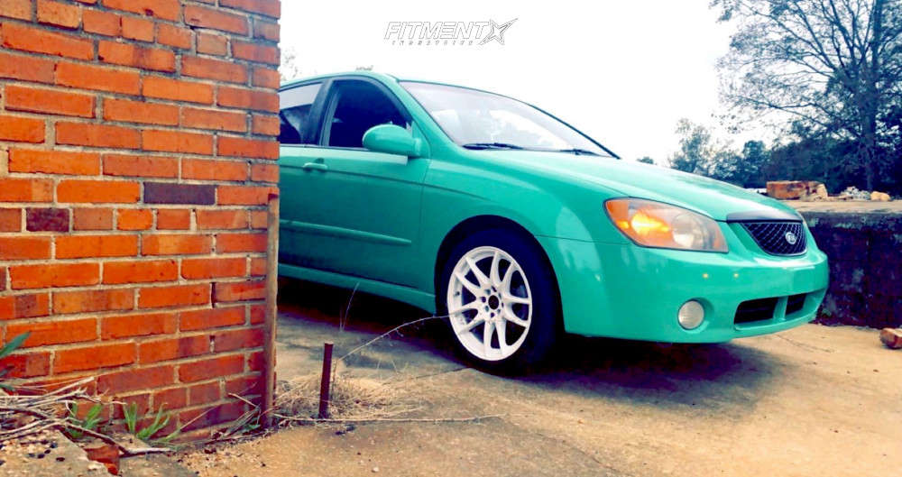2006 Kia Spectra5 Base with 17x8 JNC Jnc030 and Yokohama 225x45 on