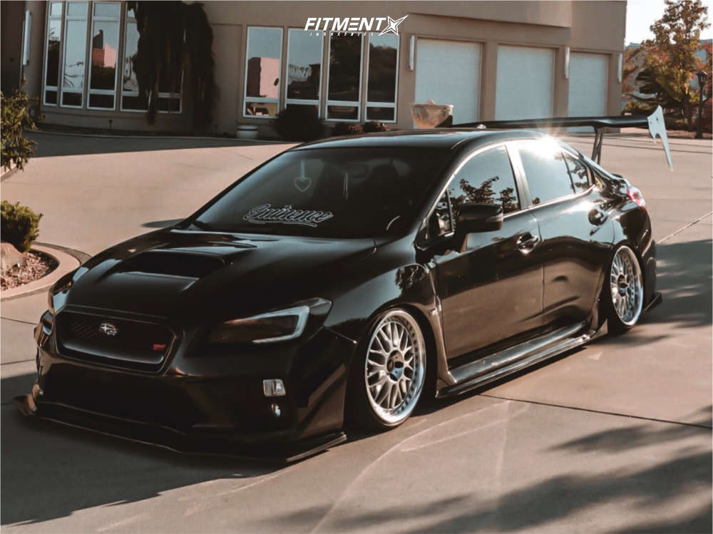 2016 Subaru WRX STI Limited with 18x9.5 Work Vs Xx and Nankang