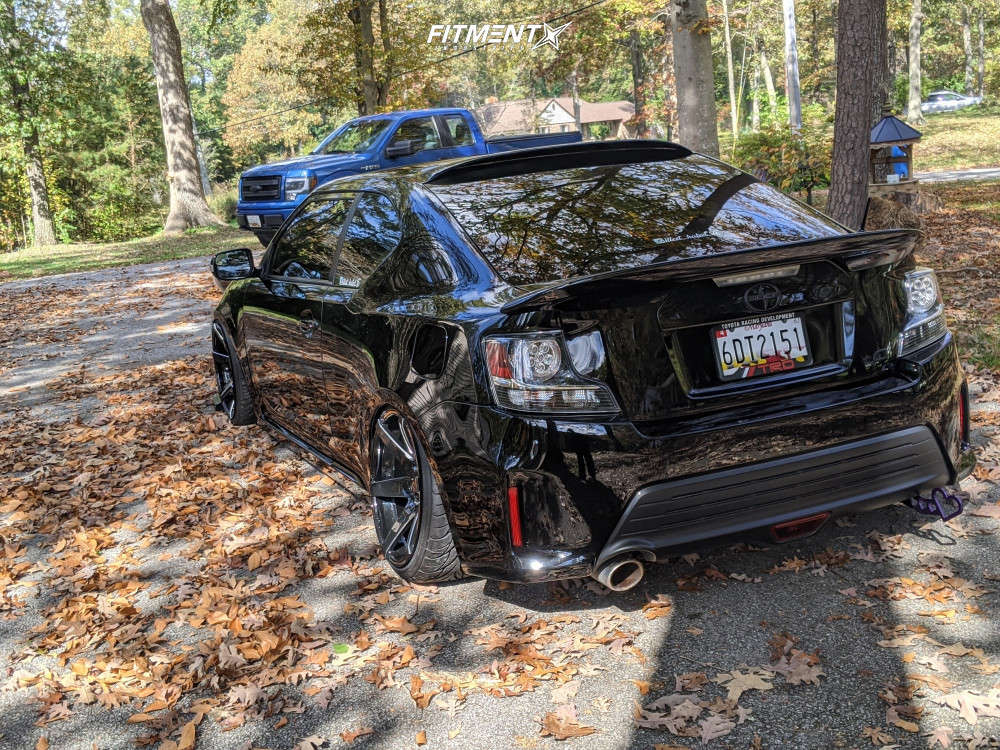 2015 Scion TC Base with 18x9.5 Cosmis Racing S1 and Federal 225x35 on ...