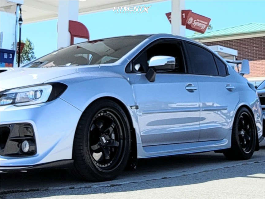 2016 Subaru WRX STI Base with 18x8.5 XXR 565 and Dunlop 245x40 on