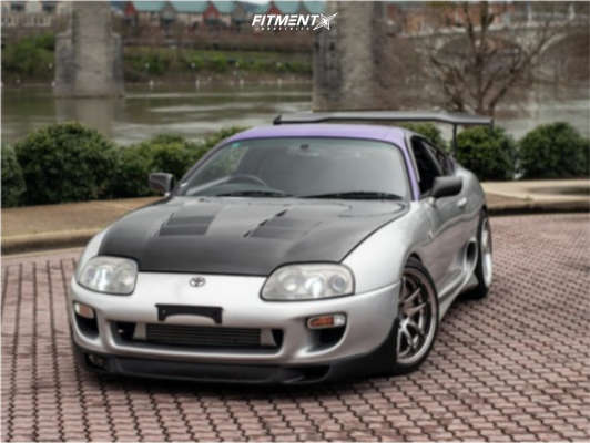 1994 Toyota Supra Twin Turbo with 18x9.5 Aodhan Ds02 and Federal