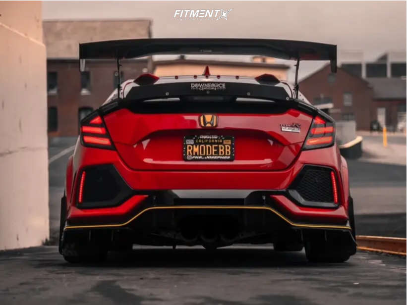 2018 Honda Civic Type R with 18x9.5 Advan Racing RS-D and Firestone ...