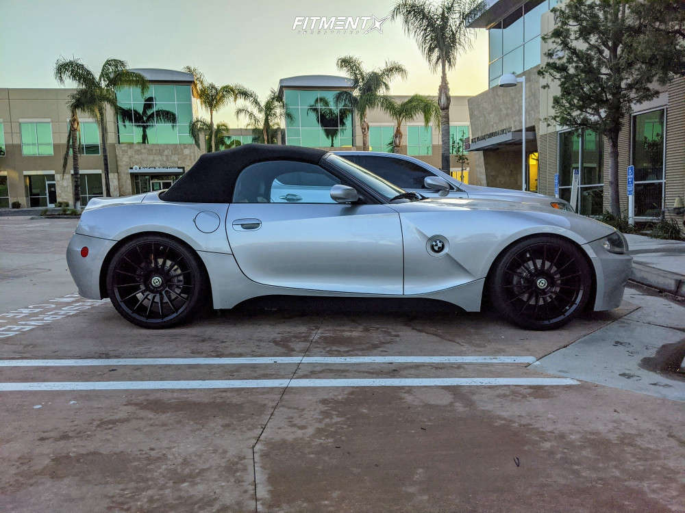 2006 BMW Z4 Roadster 3.0i with 19x8.5 HRE FlowForm Ff15 and Hankook