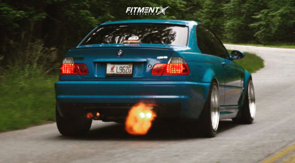 2002 BMW M3 Base with 19x8.5 Varrstoen Es8 and Nitto 225x35 on ...