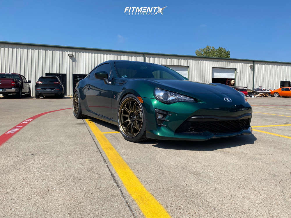 2020 Toyota 86 Hakone Edition with 18x9.5 Work Emotion Zr10 and