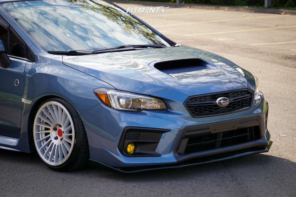 2018 Subaru WRX Limited with 18x9.5 Rotiform Ind-t and