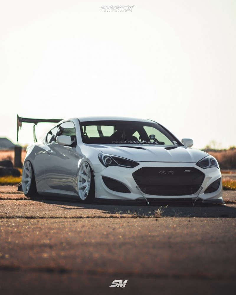 2013 Hyundai Genesis Coupe 2.0T Premium with 19x10.5 Work Emotion T7r