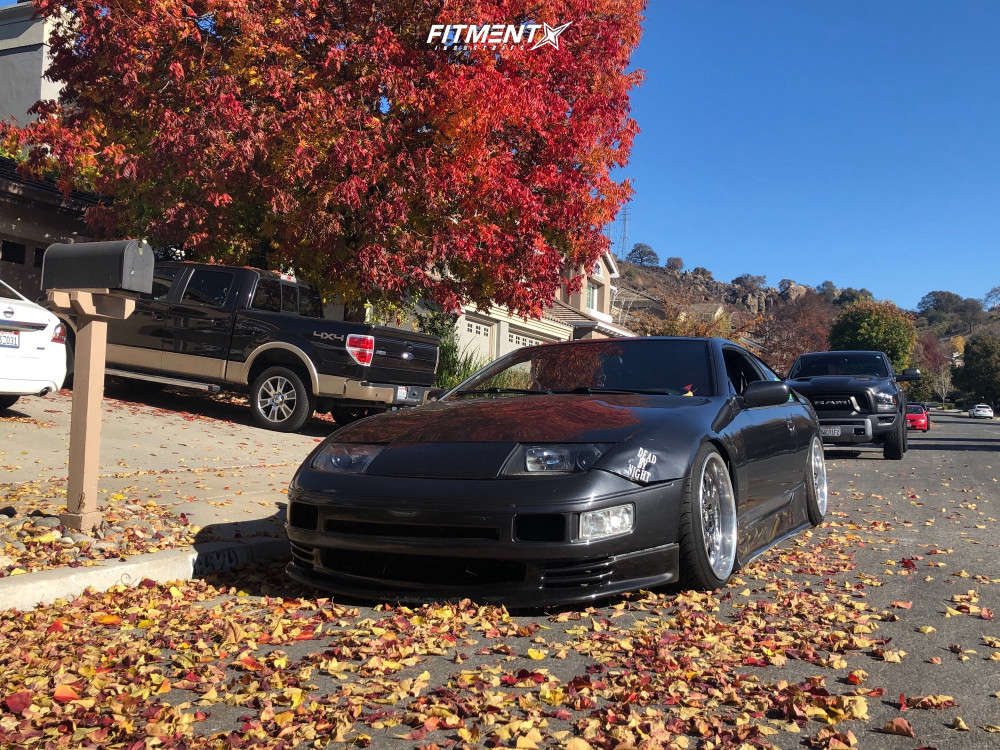 1990 Nissan 300ZX 2 2 with 18x9.5 Weds Cerberus and Hankook