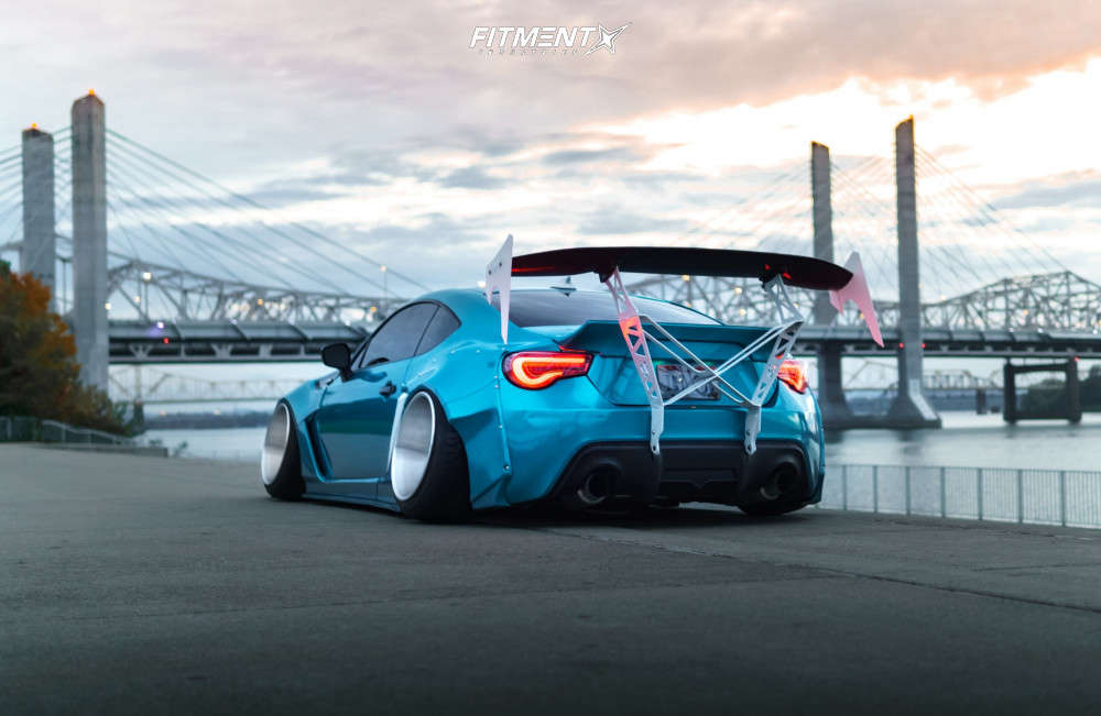 2014 Scion FR-S Base with 18x11.5 ESR Forged Lt7 and Federal 245x40 on ...