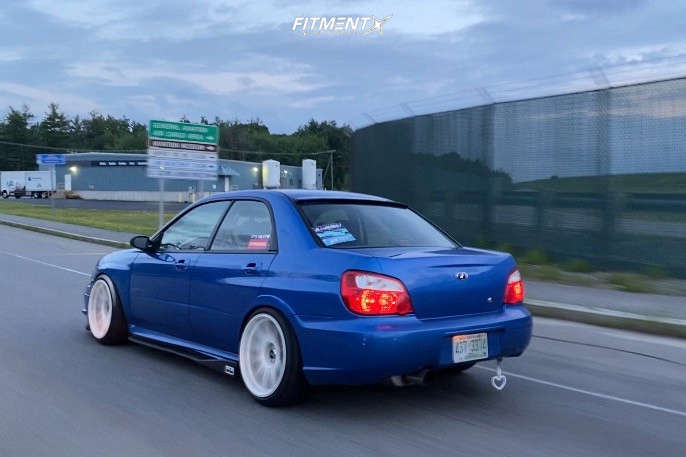 2004 Subaru WRX Base with 18x9.75 XXR 527 and Nankang 215x40 on