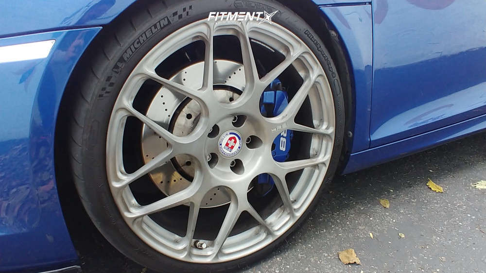 2009 Audi R8 Base with 20x9 HRE P40SC and Michelin 245x30 on Coilovers ...