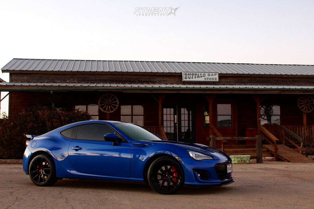 2018 Subaru BRZ Sport-tech RS with 18x8.5 Option Lab R716 and