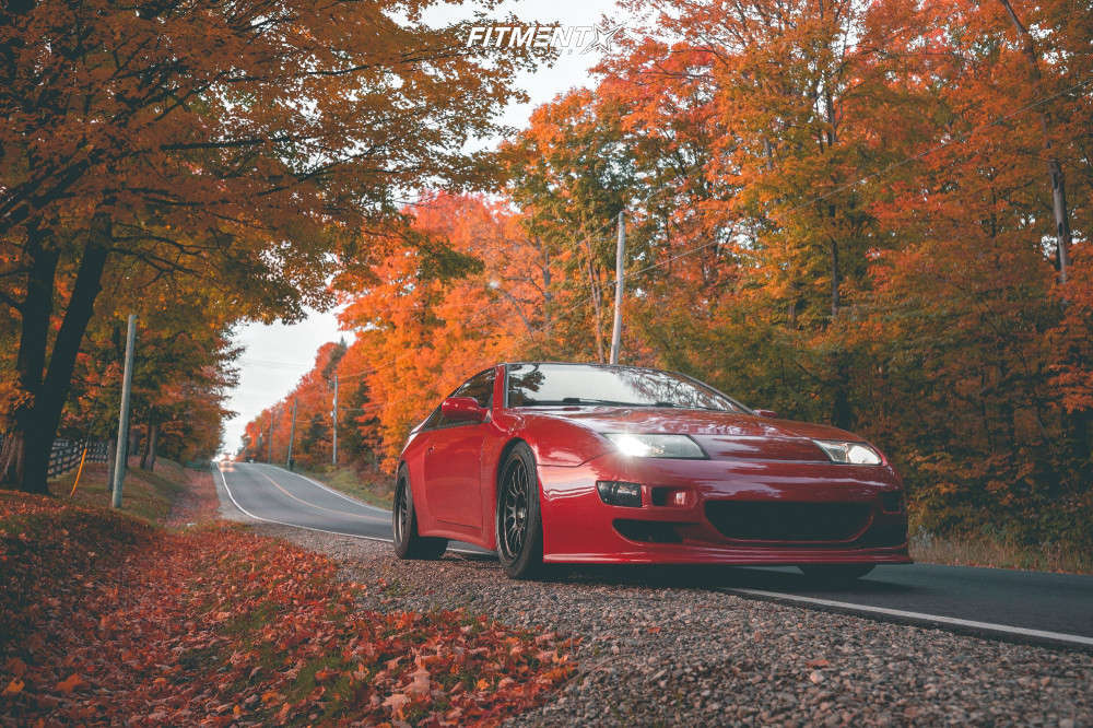 1990 Nissan 300ZX Turbo with 18x9.5 Kansei Corsa and Firestone