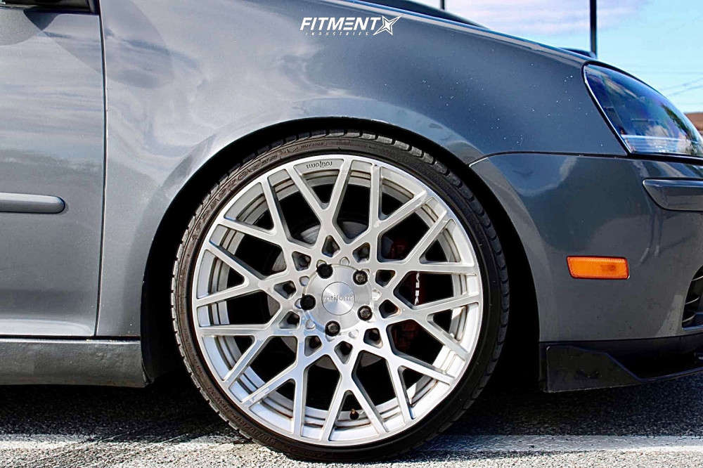 2007 Rabbit Rear End 2007 Volkswagen Rabbit 2.5 with 19x8.5 Rotiform Blq and Sailun 215x35 ...