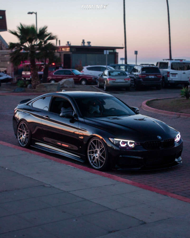 2014 BMW 435i Base with 20x9 Rohana Rfx7 and Nankang 245x30 on ...