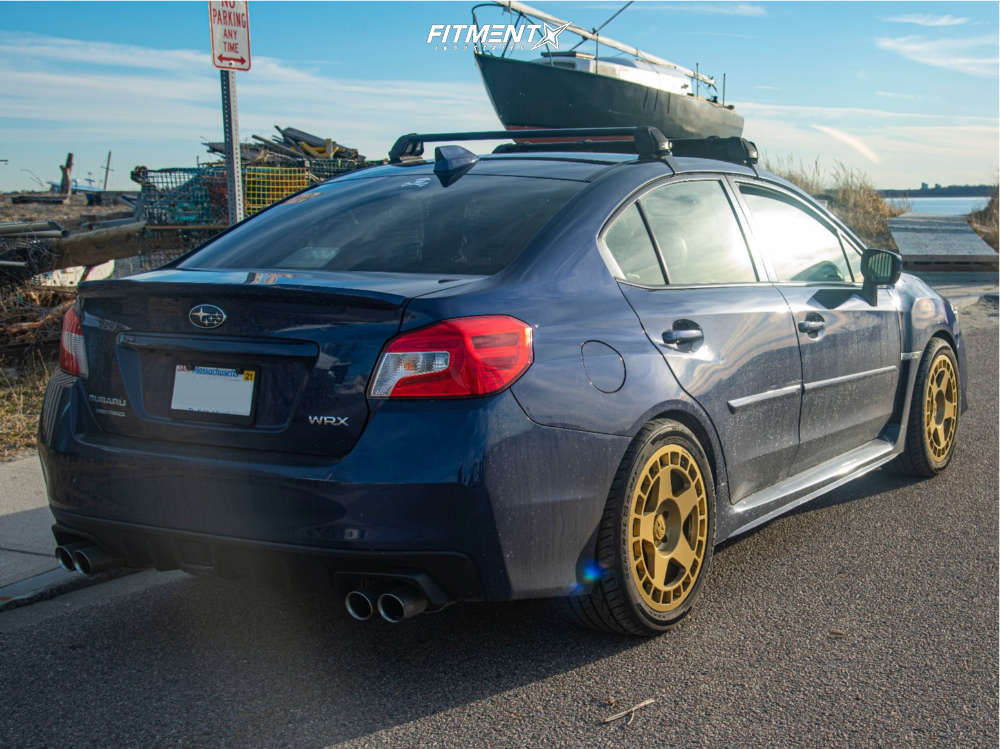 2017 Subaru WRX Limited with 18x8.5 Fifteen52 Turbomac and General