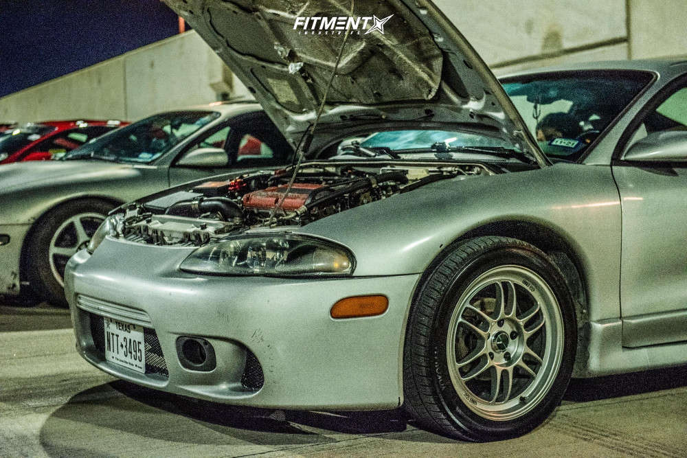1997 Mitsubishi Eclipse GST with 17x8 Enkei Rpf1 and Yokohama 235x45 on ...