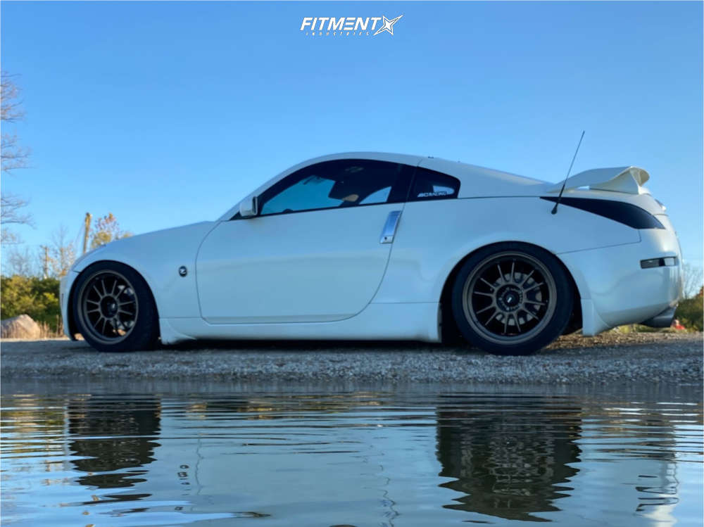 2003 Nissan 350Z Enthusiast with 18x9.5 Konig Hypergram and Continental ...