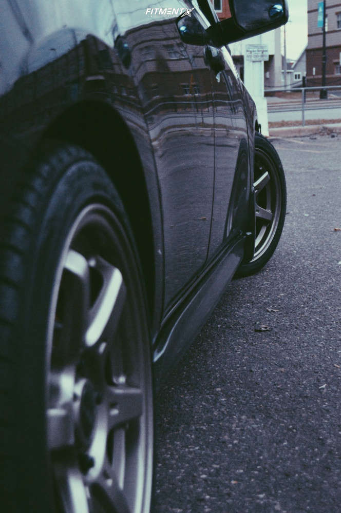 2012 Nissan Sentra SR with 17x7.5 NS Ns1507 and Falken 215x45 on ...